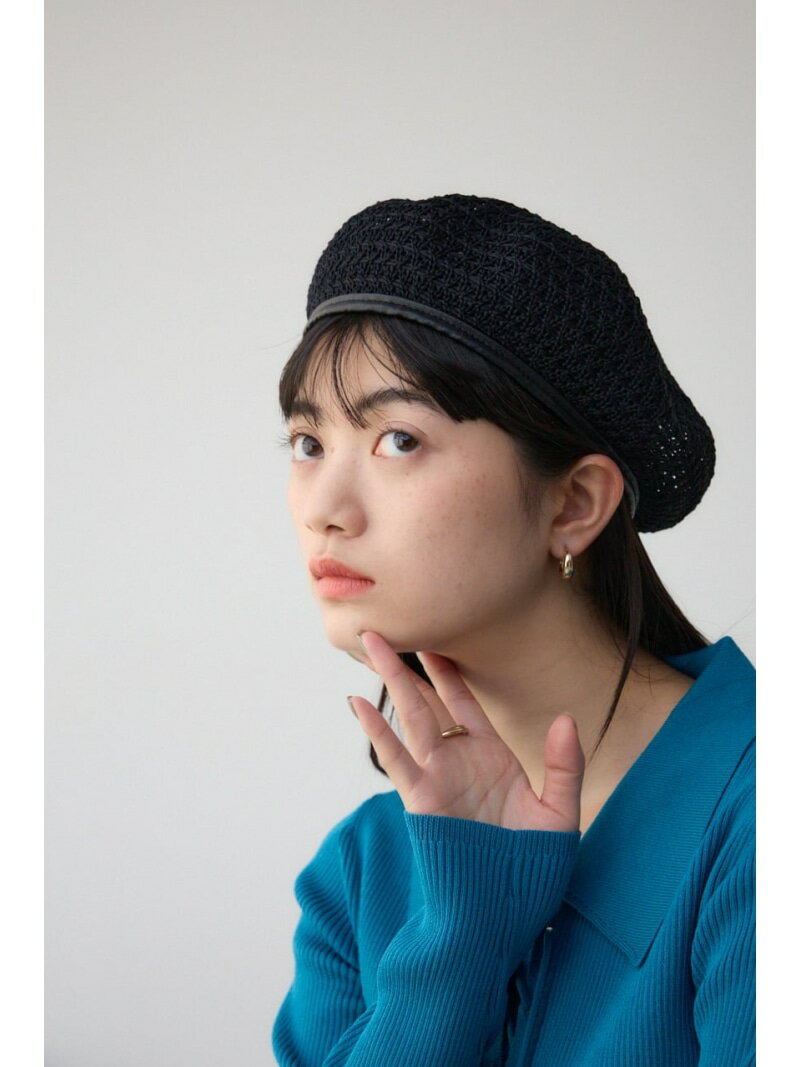 Cap - 【SALE／20%OFF】パイピングサーモベレー AZUL BY MOUSSY アズールバイマウジー 帽子 その他の帽子 ブラック ベージュ【RBA_E】[Rakuten Fashion]