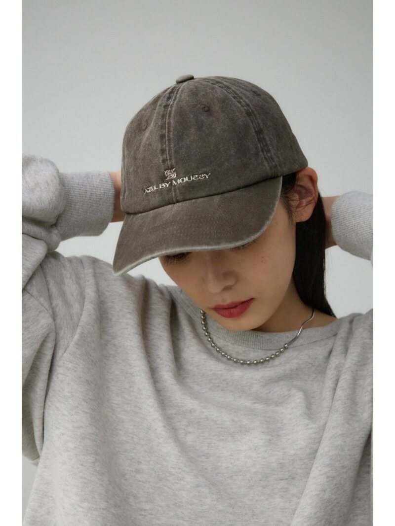 【SALE／20%OFF】ウォッシュ加工キャ
