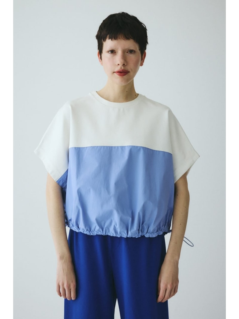 Docking big tops HeRIN.CYE ヘリンドットサイ トップス カットソー・Tシャツ ネイビー ホワイト グレー【送料無料】[Rakuten Fashion]