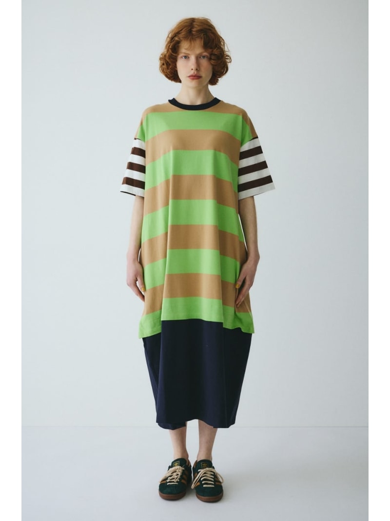 【SALE／20%OFF】Cut relax dress HeRIN.CYE ヘリンドットサイ トップス カットソー・Tシャツ ネイビー ブラック ベージュ【RBA_E】【送料無料】[Rakuten Fashion] sheltter-webstore-10041776 シェルターウェブストア サンプル画像2