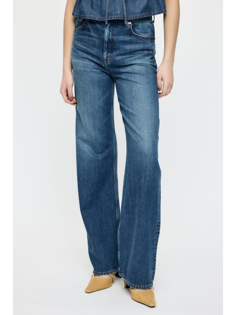 Other - TENCEL(TM) DENIM ストレート MOUSSY マウジー パンツ ジーンズ・デニムパンツ【送料無料】[Rakuten Fashion]
