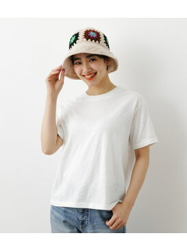 【SALE／50%OFF】Roughchic Tシャツ RODEO CROWNS WIDE BOWL ロデオクラウンズワイドボウル カットソー Tシャツ ホワイト ブラック イエロー【RBA_E】[Rakuten Fashion]