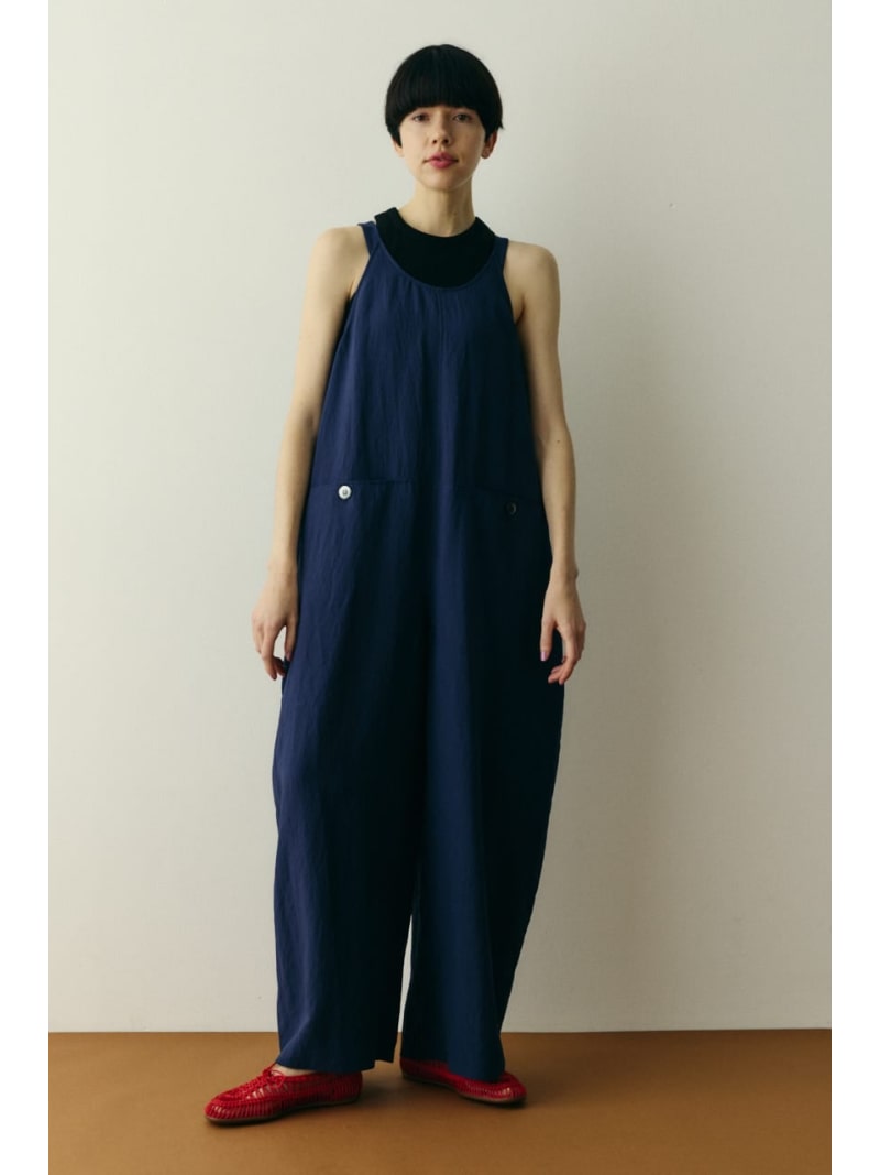 【SALE／20%OFF】Over size all in one HeRIN.CYE ヘリンドットサイ オールインワン・オーバーオール オールインワン・つなぎ グリーン ネイビー ホワイト【RBA_E】【送料無料】[Rakuten Fashion] sheltter-webstore-10041671 シェルターウェブストア サンプル画像3
