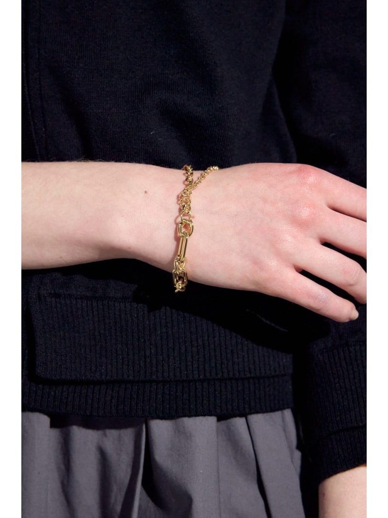 ミックスチェーンブレスレット AZUL BY MOUSSY アズールバイマウジー アクセサリー・腕時計 ブレスレット・バングル[Rakuten Fashion]