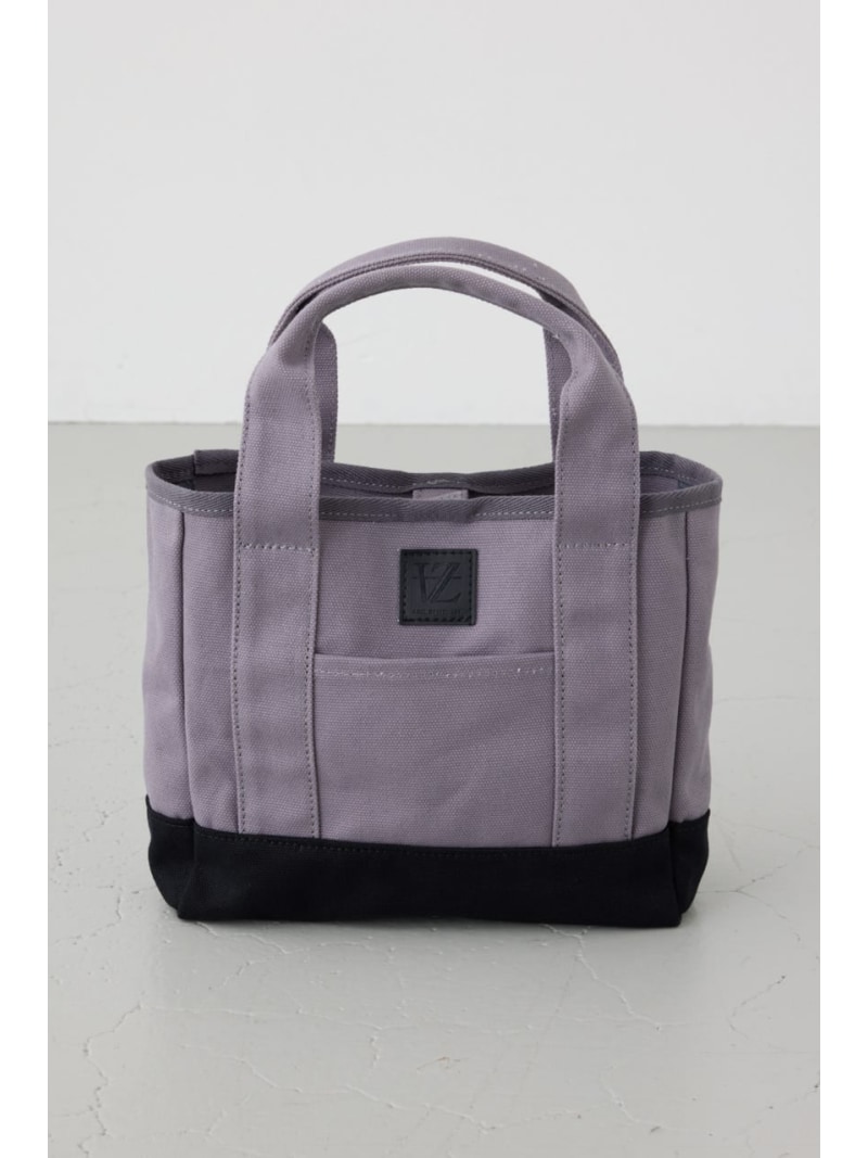 パッチミニトートスクエアバッグ AZUL BY MOUSSY アズールバイマウジー バッグ その他のバッグ グレー【送料無料】[Rakuten Fashion]