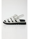 【SALE/12%OFF】ラキアバックルグルカサンダル STACCATO スタッカート シューズ・靴 サンダル ブラック ホワイト【RBA_E】【送料無料】[R...