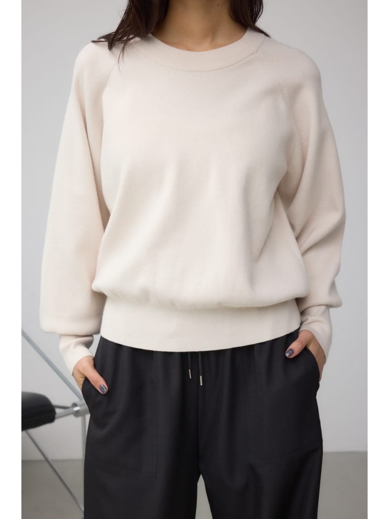 【SALE／25%OFF】ボリュームスリーブニット AZUL BY MOUSSY アズールバイマウジー トップス ニット レッド グリーン ブラック【RBA_E】[Rakuten Fashion]のサムネイル