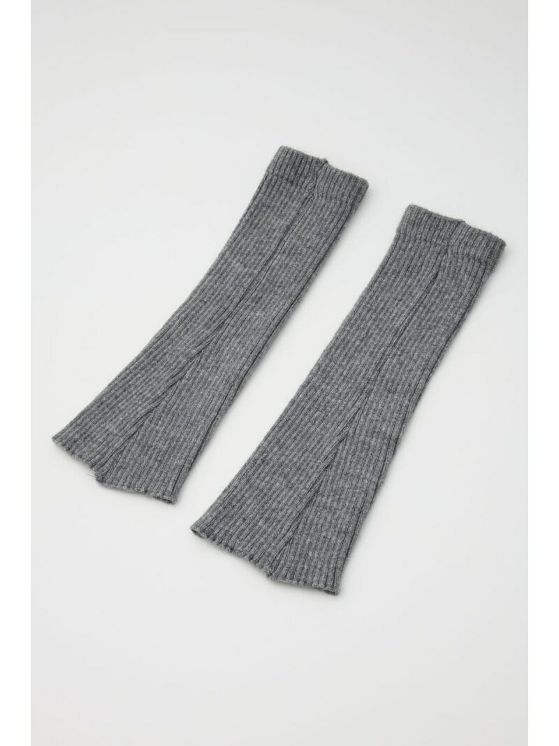 【SALE／10%OFF】ニットレッグウォーマー rienda リエンダ 靴下・レッグウェア その他の靴下・レッグウェア グレー【RBA_E】[Rakuten Fashion]