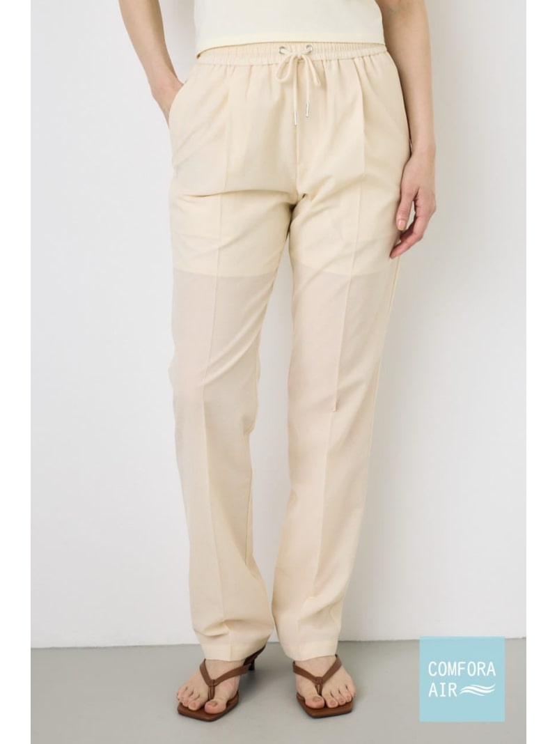 COMFORA AIRピンタックテーパードパンツ AZUL BY MOUSSY アズールバイマウジー パンツ その他のパンツ ブラウン ブラック【送料無料】[Rakuten Fashion]