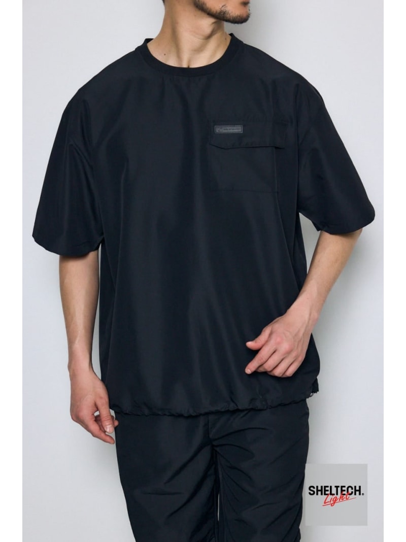 SHELTECH Light ポケットTシャツ AZUL BY MOUSSY アズールバイマウジー トップス シャツ・ブラウス ブラック グレー【送料無料】[Rakuten Fashion]