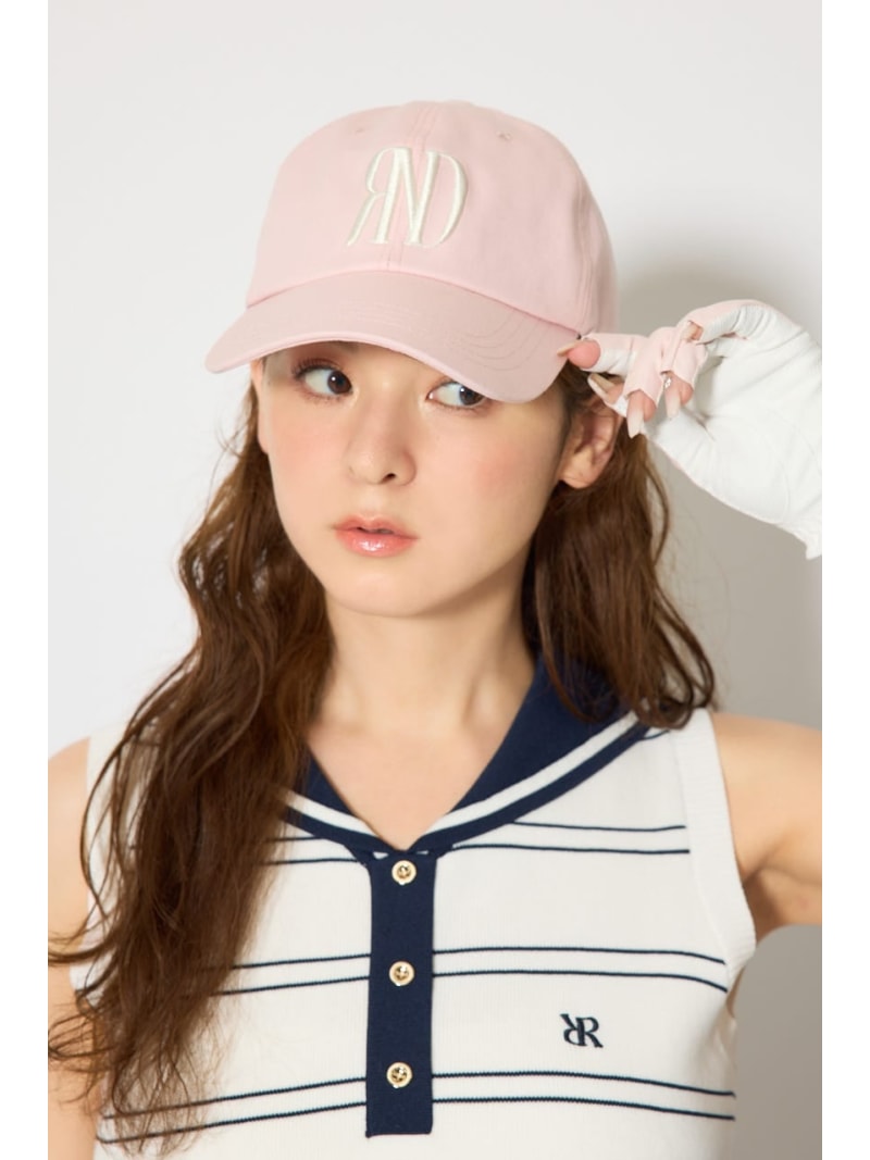 Rakuten - 【一部店舗・WEB限定】【RIENDA GOLF】RND配色ロゴキャップ rienda リエンダ 帽子 その他の帽子 ピンク ネイビー【送料無料】[Rakuten Fashion]