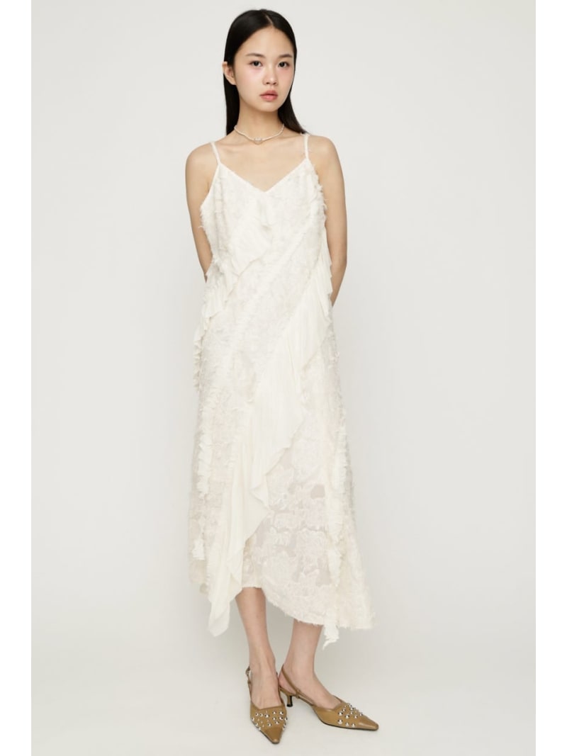 Rakuten - RANDOM FRILL CAMI ワンピース SLY スライ ワンピース・ドレス ワンピース ブラック【送料無料】[Rakuten Fashion]