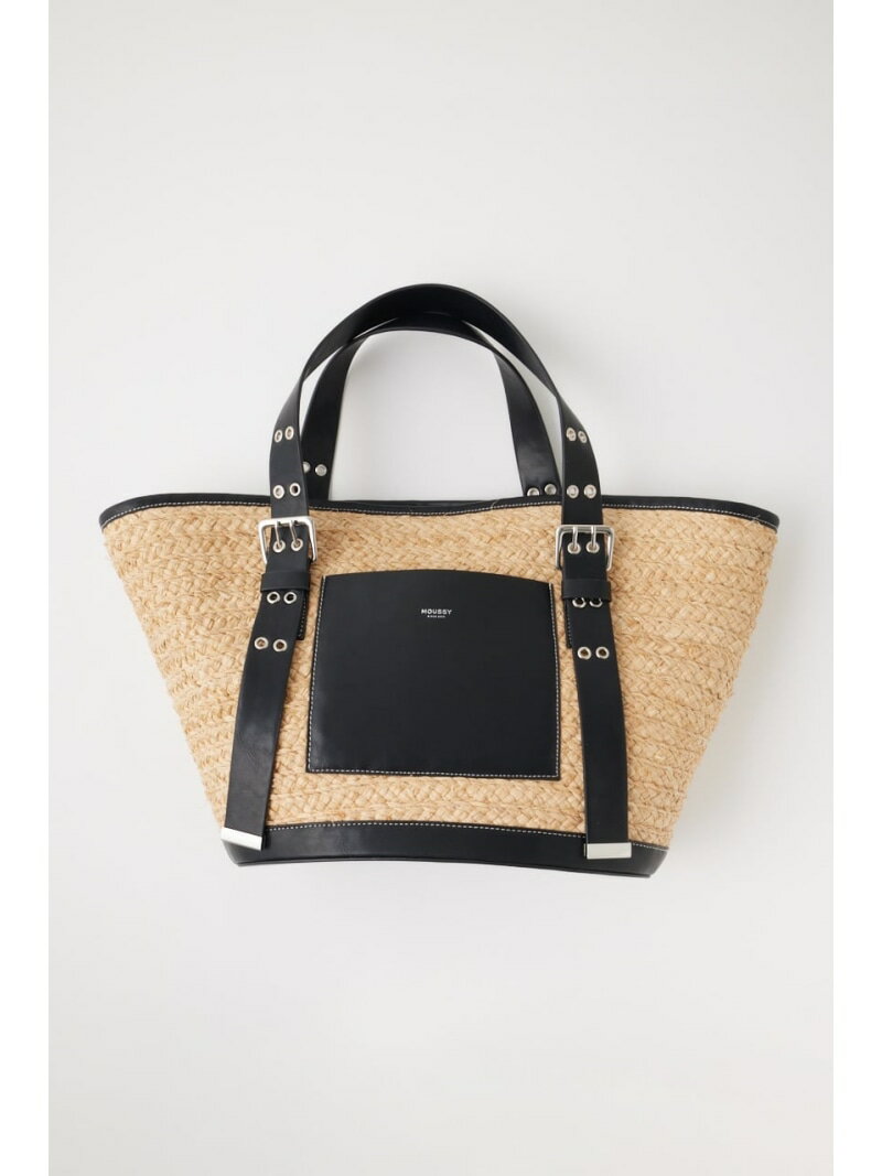 RAFFIA TOTE obO MOUSSY }EW[ obO ̑̃obO zCgyz[Rakuten Fashion]