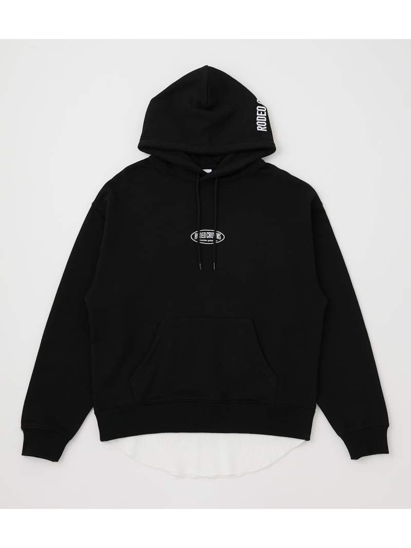 Rodeo Crowns Wide Bowl メンズ カットソー ロデオクラウンズワイドボウル とっておきし新春福袋 グレー Rakuten パーカー Fashion グリーン メンズフェイクレイヤードパーカー ブラック