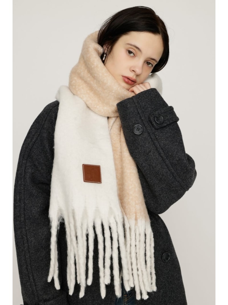 2WAY BIG マフラー SLY スライ ファッション雑貨 マフラー・ストール・ネックウォーマー ベージュ【送料無料】[Rakuten Fashion]
