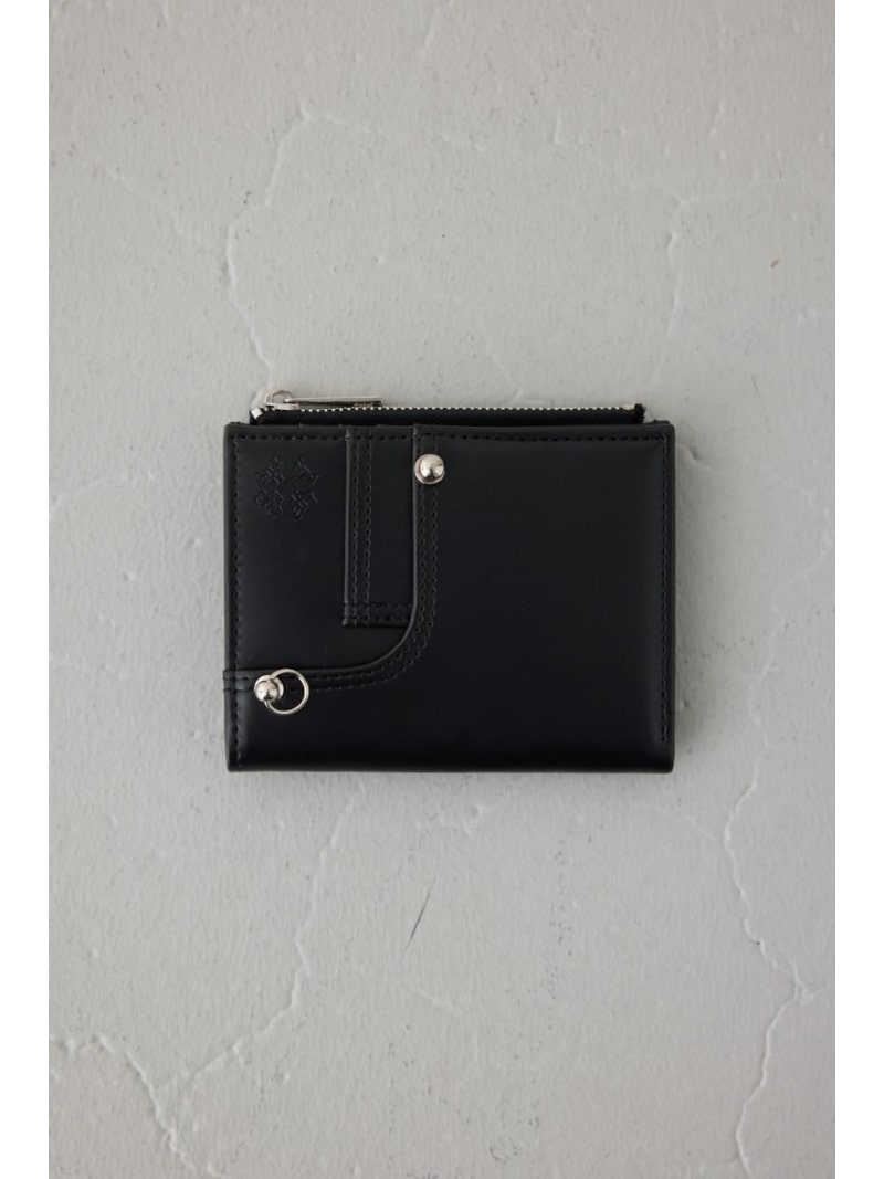 樂天商城 - ロゴ入りミニ財布 AZUL BY MOUSSY アズールバイマウジー 財布・ポーチ・ケース 財布 ブラック【送料無料】[Rakuten Fashion]