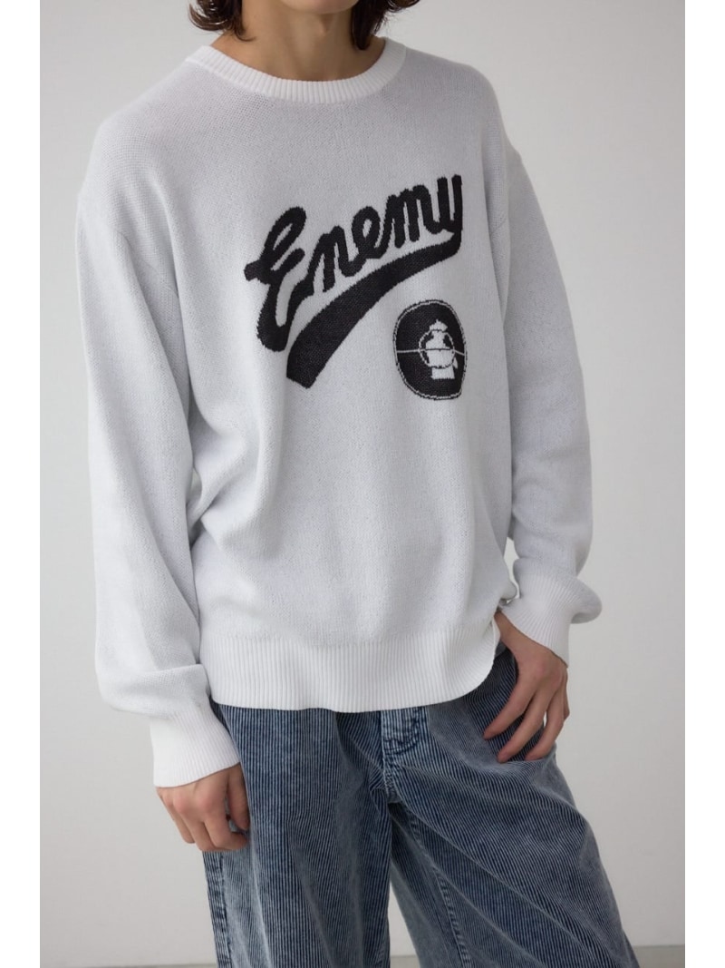 Rakuten - 【SALE／40%OFF】RAP HIP HOPグラフィックニット AZUL BY MOUSSY アズールバイマウジー トップス ニット ブラック ネイビー ホワイト【RBA_E】【送料無料】[Rakuten Fashion]