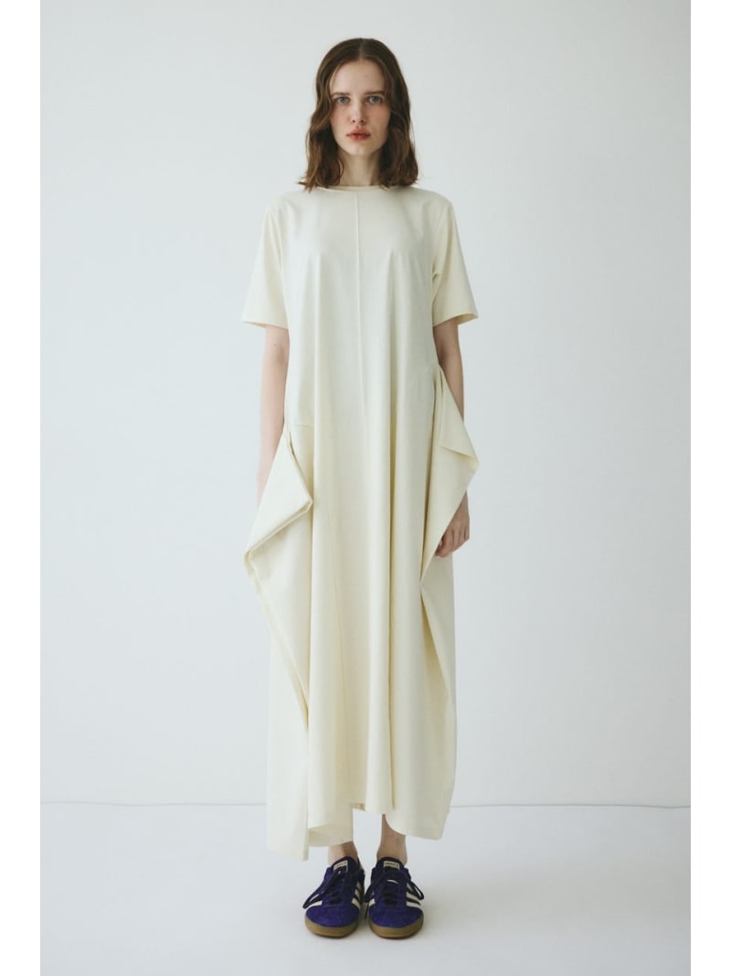 樂天商城 - [予約]Deformation flare cut onepiece HeRIN.CYE ヘリンドットサイ ワンピース・ドレス ワンピース ホワイト グリーン ブラック【送料無料】[Rakuten Fashion]