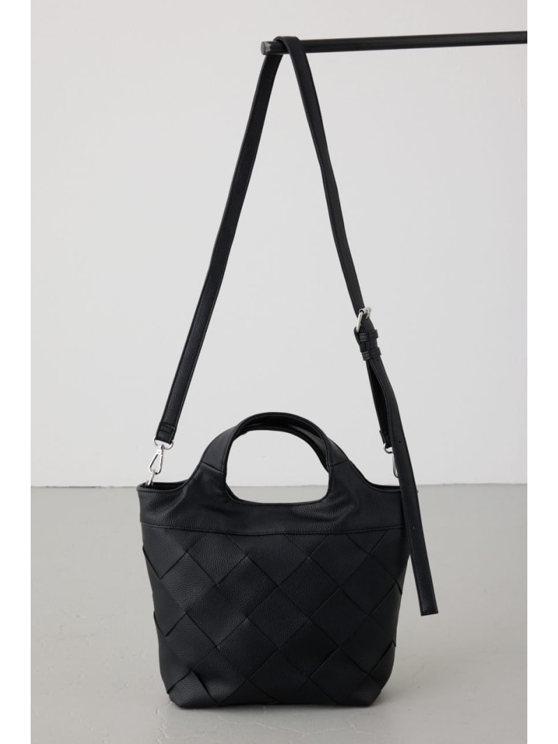 樂天商城 - イントレチャート2WAYトートバッグ AZUL BY MOUSSY アズールバイマウジー バッグ その他のバッグ グレー ブラック【送料無料】[Rakuten Fashion]