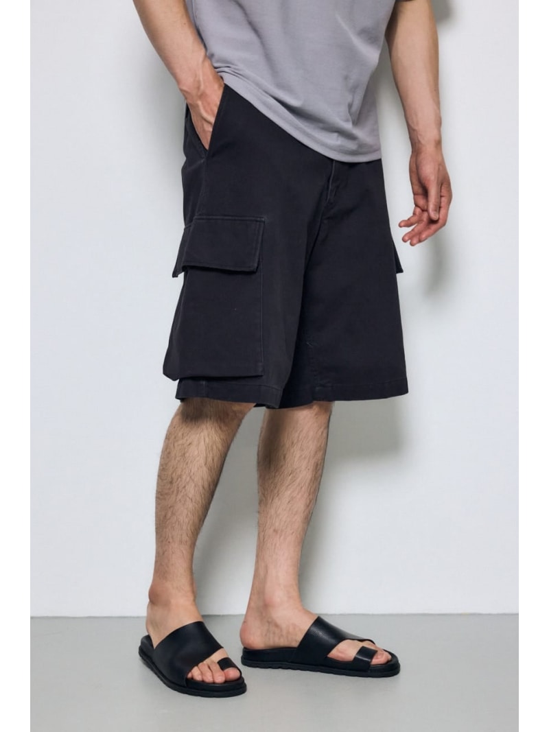 樂天商城 - バミューダショートパンツ AZUL BY MOUSSY アズールバイマウジー パンツ その他のパンツ ベージュ ブラック【送料無料】[Rakuten Fashion]