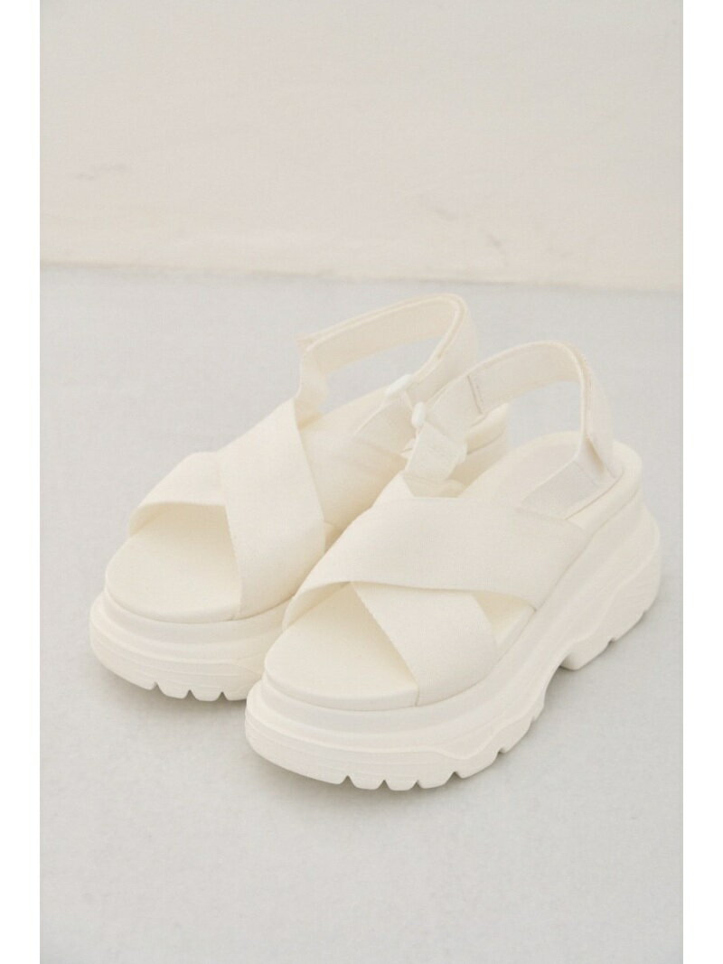 CROSS BELT SPORTS SANDALS AZUL BY MOUSSY アズ