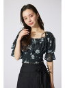 【SALE/20%OFF】パフスリーブシャーリングブラウス rienda リエンダ トップス シャツ・ブラウス ベージュ ブラック イエロー【RBA_E】【送料...