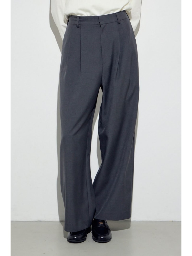 【SALE／50%OFF】ベーシックタックワイドパンツ AZUL BY MOUSSY アズールバイマウ...