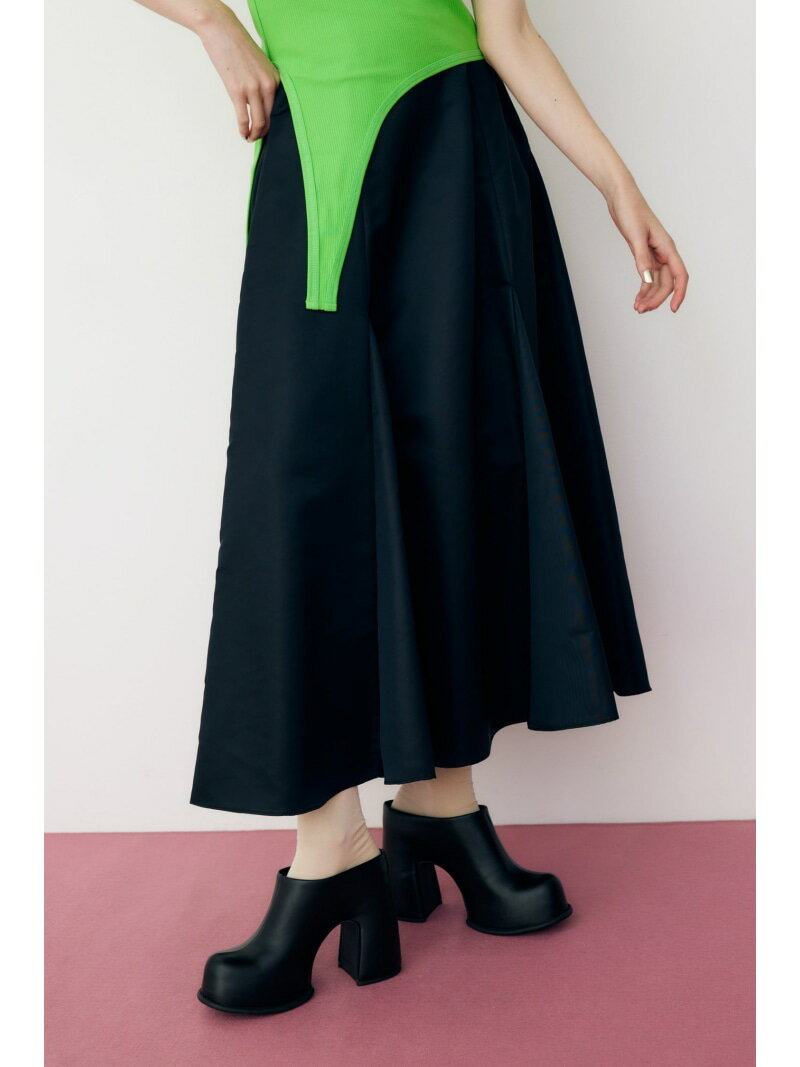 Nylon maxi skirt HeRIN.CYE whbgTC XJ[g OE}LVXJ[g ubN O[yz[Rakuten Fashion]