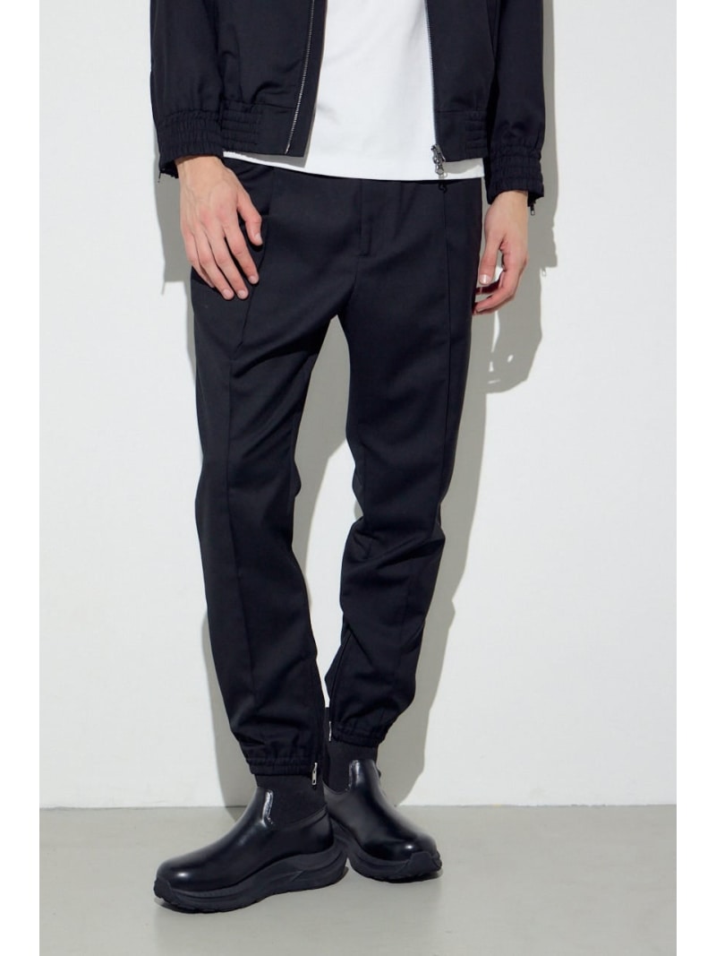 ピンタックジョガーパンツ AZUL BY MOUSSY アズールバイマウジー パンツ その他のパンツ ブラック ネイビー【送料無料】[Rakuten Fashion]