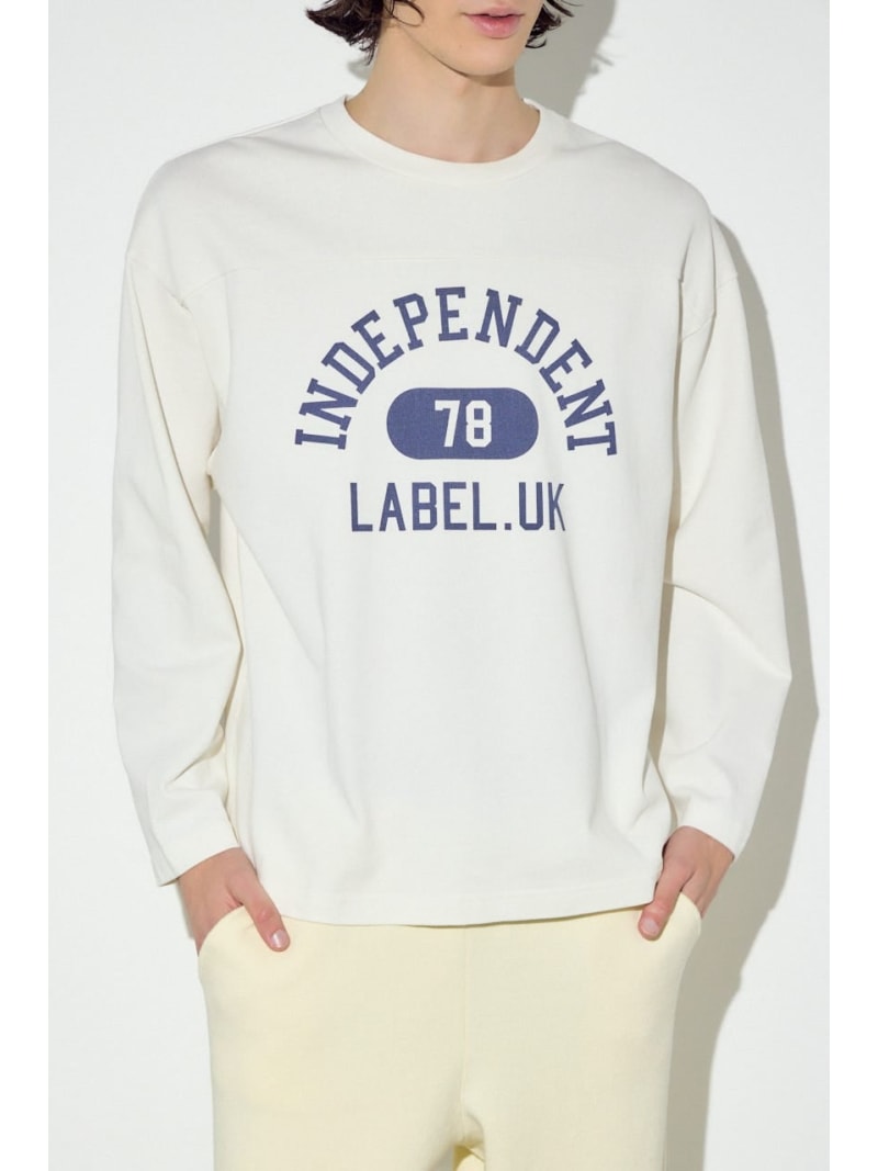 【SALE／20%OFF】No.78ナンバリングトップス AZUL BY MOUSSY アズールバイマウジー トップス カットソー・Tシャツ ブラック ホワイト【RBA_E】【送料無料】[Rakuten Fashion]