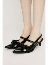 【SALE/20%OFF】RIBBON DESIGN POINTED サンダル SLY スライ シューズ・靴 サンダル ブラック【RBA_E】【送料無料】[Ra...