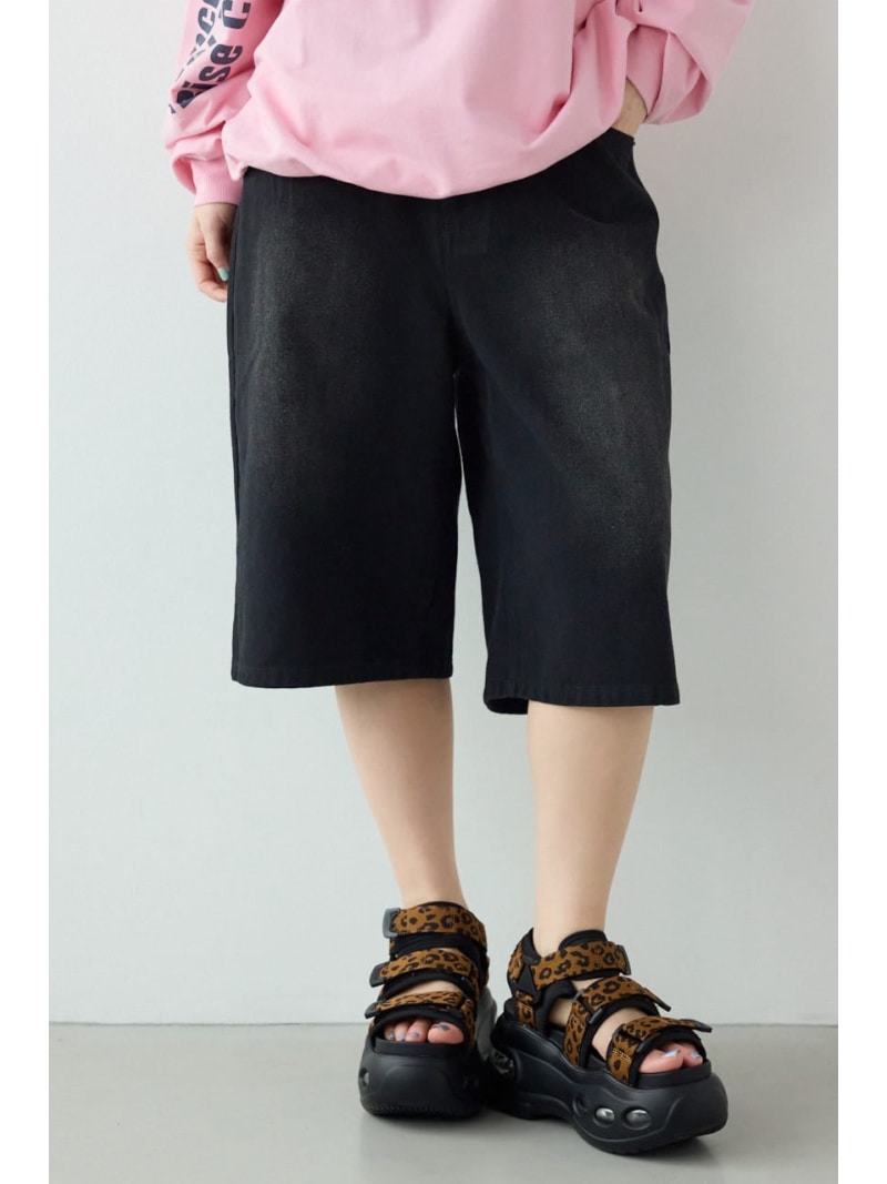 樂天商城 - 【SALE／20%OFF】WIDE BERMUDA SHORTS RODEO CROWNS WIDE BOWL ロデオクラウンズワイドボウル パンツ その他のパンツ ブラウン ネイビー グレー ブラック【RBA_E】【送料無料】[Rakuten Fashion]