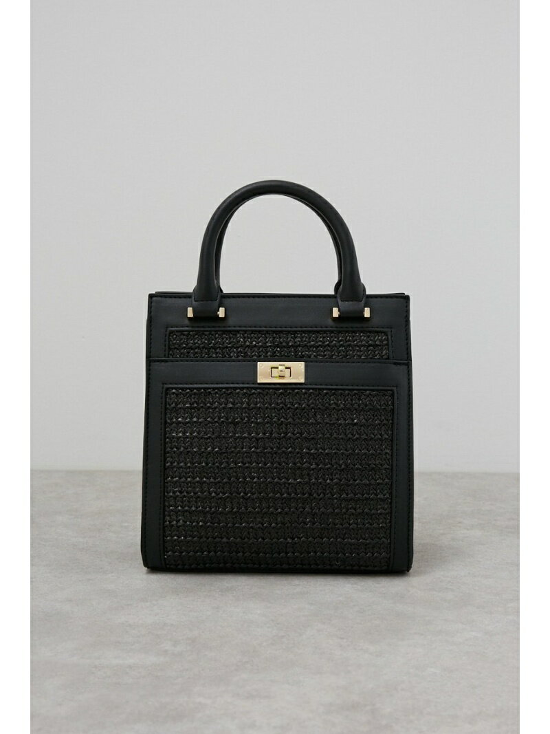 PIPING MESH SQUARE BAG AZUL BY MOUSSY アズールバイマウジー バッグ その他のバッグ ホワイト ブラック【送料無料】[Rakuten Fashion]