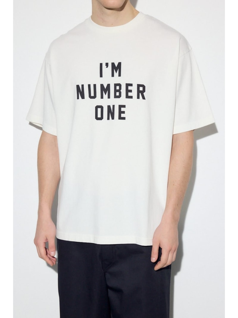 【SALE／25%OFF】I'M NUMBER ONE Tシャツ AZU