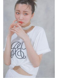 WRR T-SH rienda リエンダ トップス カットソー・Tシャツ ホワイト ブラック レッド ピンク ネイビー【送料無料】[Rakuten Fashion]