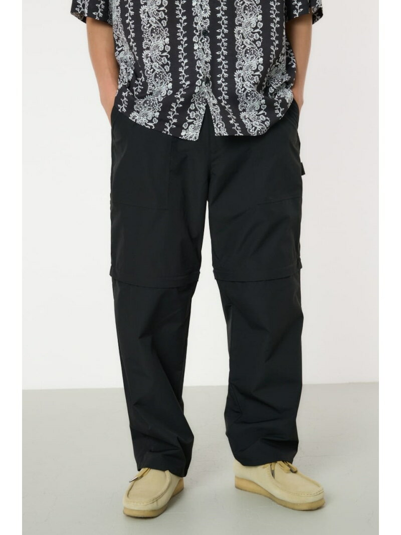 【SALE／60%OFF】separate painter pants RODEO CROWNS WIDE BOWL ロデオクラウンズワイドボウル パンツ その他のパンツ イエロー カーキグリーン ブラック【RBA_E】[Rakuten Fashion]