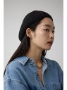 【SALE/20%OFF】ニットベレー帽 AZUL BY MOUSSY アズールバイマウジー 帽子 その他の帽子 グレー ブラック【RBA_E】[Rakuten...