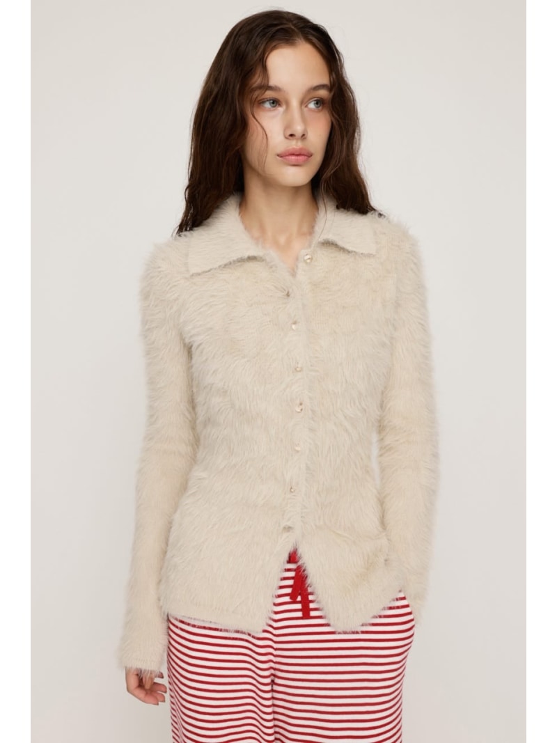 Rakuten - 【SALE／30%OFF】WAIST SHAPE KNIT カーディガン SLY スライ トップス カーディガン グレー【RBA_E】【送料無料】[Rakuten Fashion]