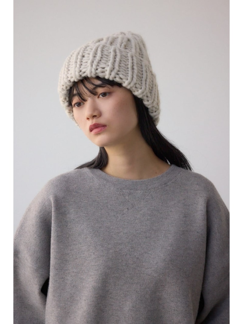 樂天商城 - 【SALE／50%OFF】ボリュームヤーンニットワッチ AZUL BY MOUSSY アズールバイマウジー 帽子 その他の帽子 グレー【RBA_E】[Rakuten Fashion]