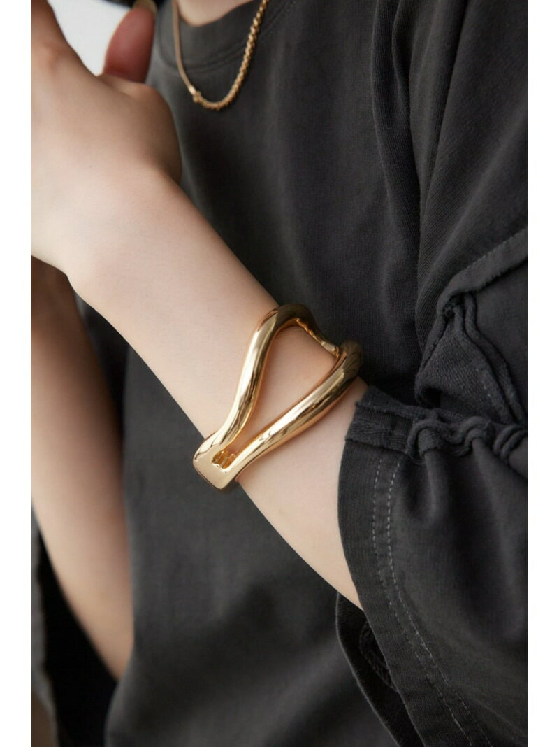 ニュアンスダブルリングバングル AZUL BY MOUSSY アズールバイマウジー アクセサリー・腕時計 ブレスレ..