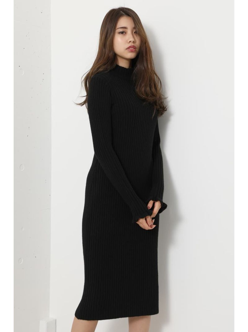 レディース ワンピース Linerib Baroque All 03 I リエンダ Rienda ワンピース Linerib Op Baroque All Knit Rienda リエンダ Baroque All ブラック Op ワンピース ワンピースその他 オレンジ 送料無料 Rakuten Fashion