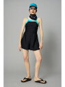 Back open swim wear HeRIN.CYE ヘリンドットサイ 水着・スイムグッズ 水着 ブラック ブラウン【送料無料】[Rakuten Fash...
