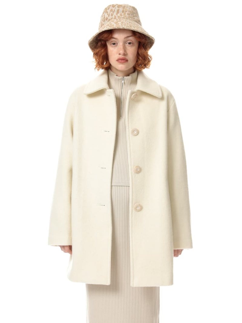 【SALE／50%OFF】SOUTIEN COLLAR コート SLY スライ ジャケット・アウター その他のジャケット・アウター ブルー ブラウン ブラック ホワイト【RBA_E】【送料無料】[Rakuten Fashion]