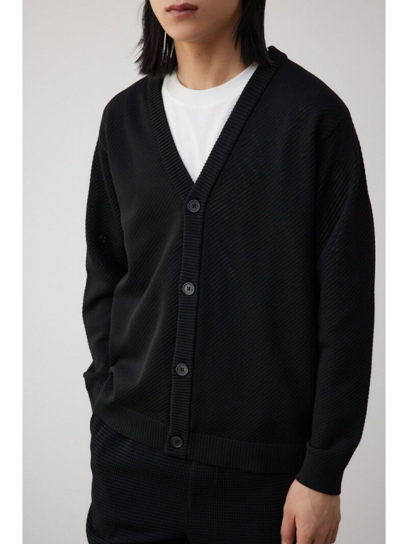 【SALE/50%OFF】レイヤードセットカーディガン AZUL BY MOUSSY アズールバイマウジー トップス カーディガン ブルー ブラック ホワイト【...