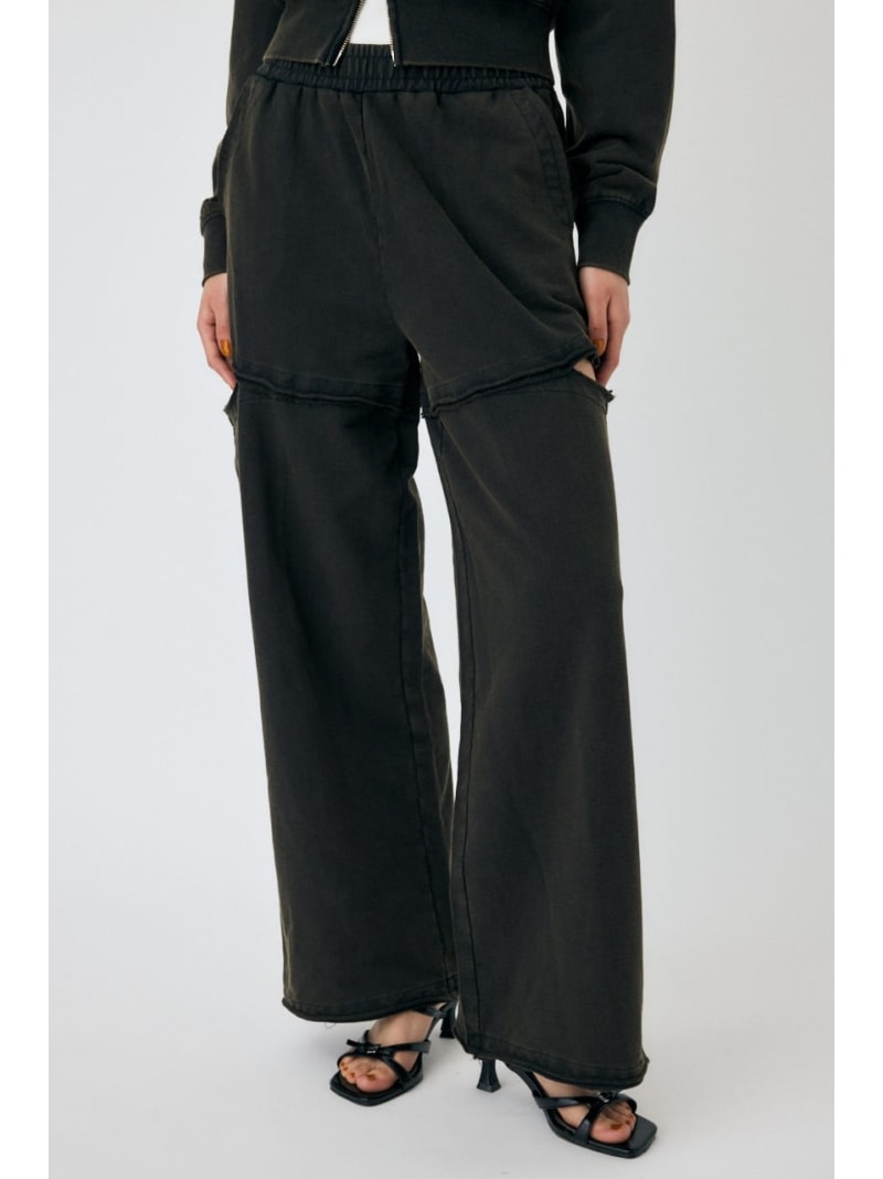 【SALE／30%OFF】CUT OUT スウェットパンツ MOUSSY マウジー パンツ その他のパンツ ブラック【RBA_E】【送料無料】[Rakuten Fashion]