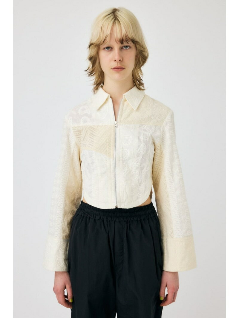 【SALE／60%OFF】CORSET LACE シャツ MOUSSY マウジー トップス シャツ・