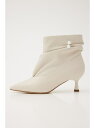 【SALE/11%OFF】サイドビーンズルーズブーティー STACCATO スタッカート シューズ・靴 ブーツ ホワイト ブラック【RBA_E】【送料無料】[R...