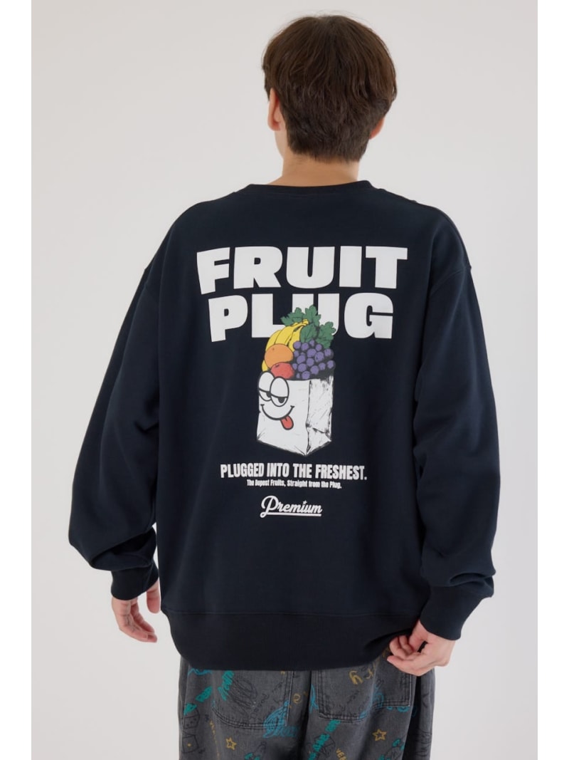 FRUIT PLUG スウェット RODEO CROWNS WIDE BOWL ロデオクラウンズワイドボウル トップス スウェット・トレーナー グレー レッド ブラック【送料無料】[Rakuten Fashion]