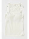 AMERICAN SLEEVE タンクトップ MOUSSY マウジー トップス ノースリーブ・タンクトップ ホワイト ブラック【送料無料】[Rakuten Fa...