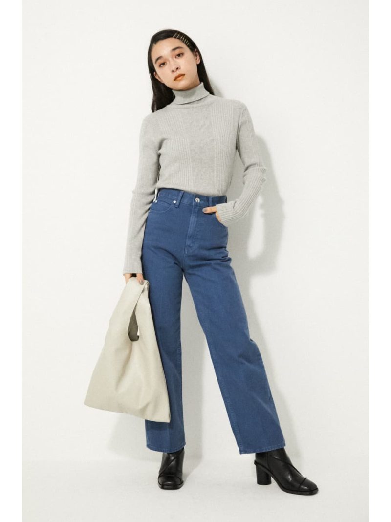 【SALE／50%OFF】CROCUS STRAIGHT DENIM LAGUA GEM ラグア ジェム パンツ ジーンズ・デニムパンツ ブルー【RBA_E】【送料無料】[Rakuten Fashion]